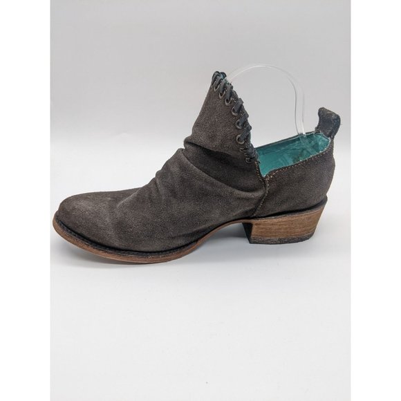 Corral Boots Smoke Woven Ankle Boots 8.5 - Picture 5 of 11
